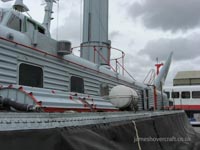 Looking aft along the port-side of BH7